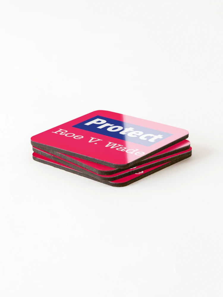 Thumbnail 4 of 5, Coasters (Set of 4), Protect Roe V. Wade designed and sold by Rachel the Artist .