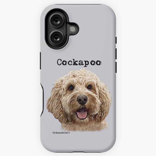 Item preview, Apricot Cockapoo Dog  designed and sold by Happy Dog Doodles.