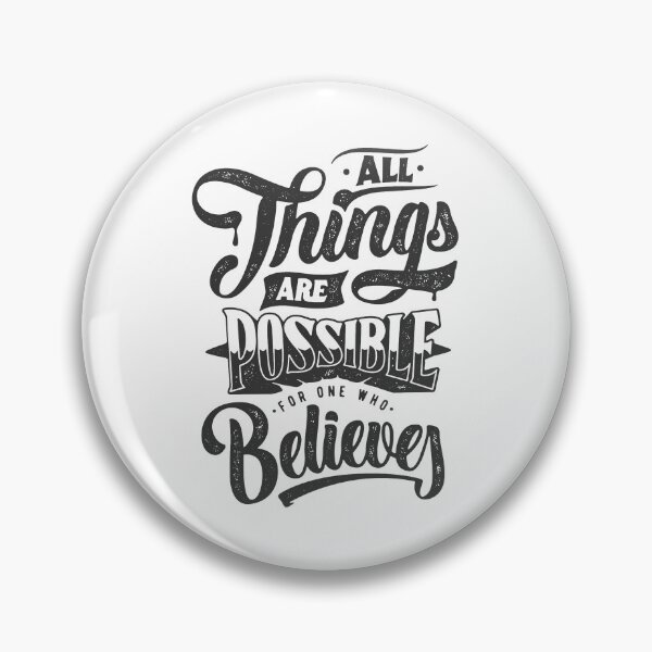Artikelvorschau, ALL THING ARE POSSIBLE FOR ONE WHO BELIEVER JESUS BLESSED entworfen und verkauft von Super3.
