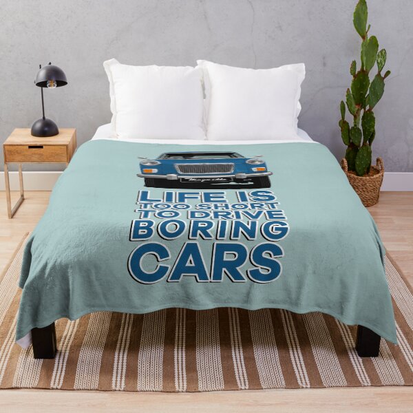 Item preview, Life is too short to drive boring cars - MG Magnette MK3 - blue designed and sold by knappidesign.