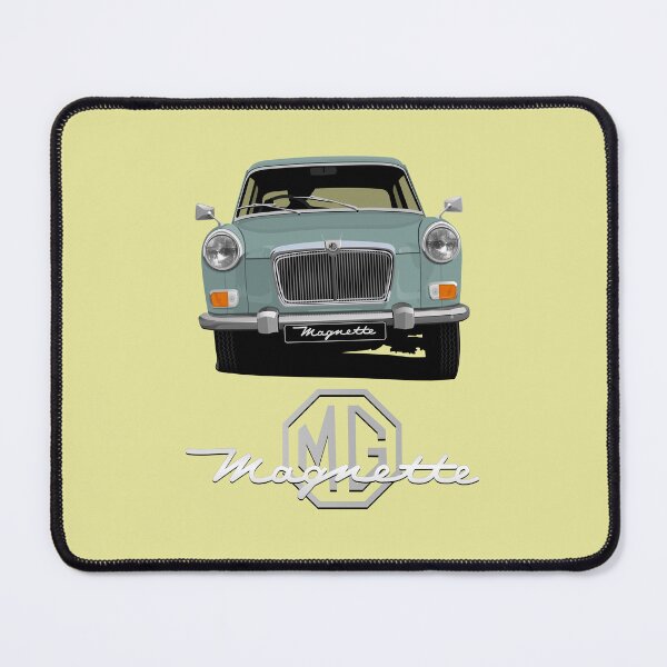 Item preview, MG Magnette Mark IV - cornering in smoke gray designed and sold by knappidesign.