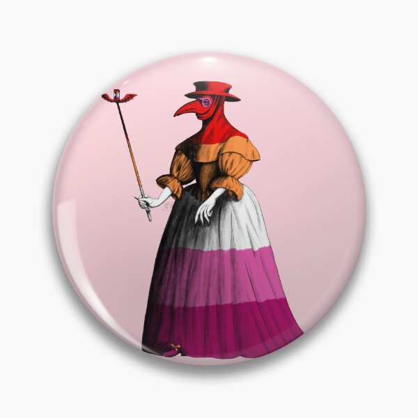 Item preview, Lady Plague Doctor (lesbian pride flag) designed and sold by Alex Tal.