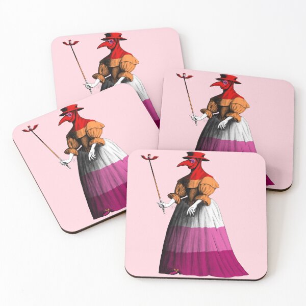 Item preview, Lady Plague Doctor (lesbian pride flag) designed and sold by Alex Tal.