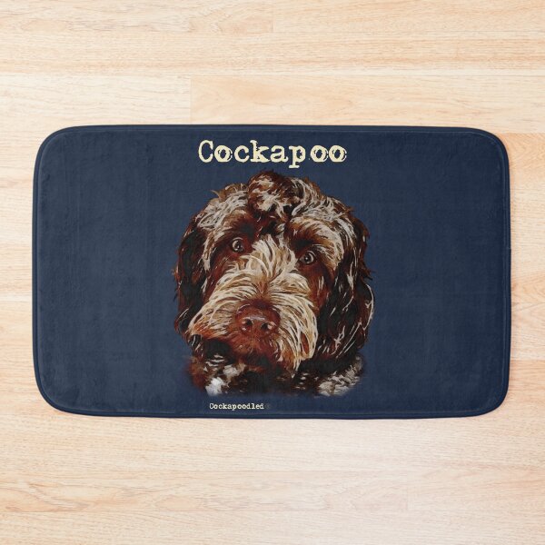 Item preview, Chocolate Brown Cockapoo Dog  designed and sold by Happy Dog Doodles.