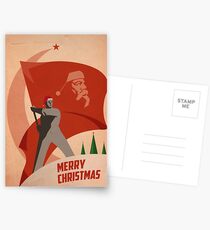 Rote Weihnachten Postkarten