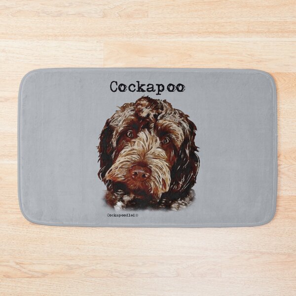 Item preview, Chocolate Brown Cockapoo Dog  designed and sold by Happy Dog Doodles.