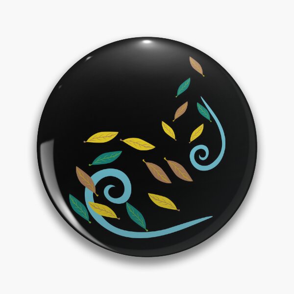 Item preview, Design of a swirl of colorful leaves flying through the air in autumn designed and sold by Martapp.