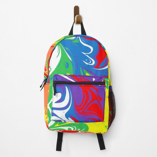 Item preview, Rainbow Paint Spill designed and sold by The Tilted Flamingo.