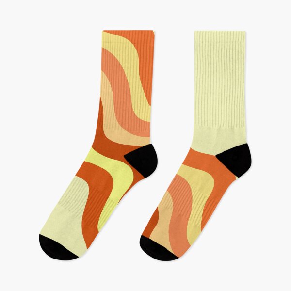 Item preview, Yellow and orange diagonal waves designed and sold by BattaAnastasia.
