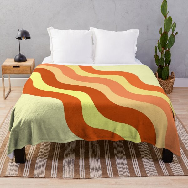 Item preview, Yellow and orange diagonal waves designed and sold by BattaAnastasia.