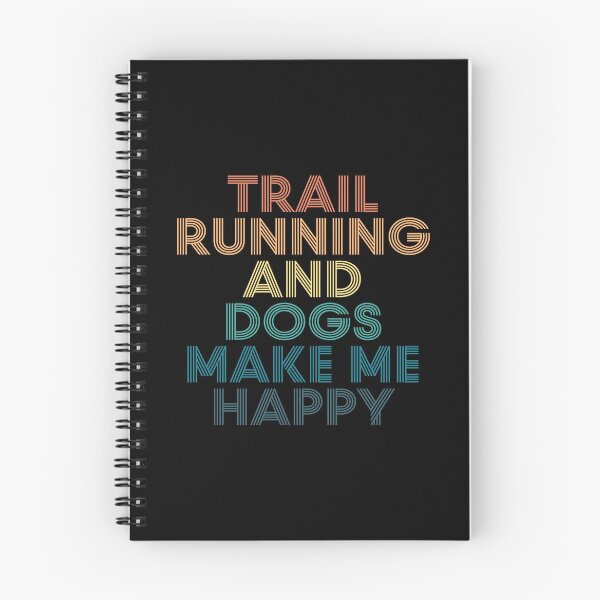 Item preview, Trail running And Dogs Make Me Happy- Gift for Trail running & Dogs Fans designed and sold by kindxinn.