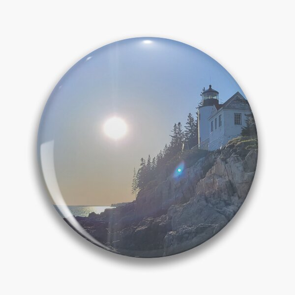 Item preview, Sunset at Bass Harbor Lighthouse, Maine designed and sold by Chalycejordan.