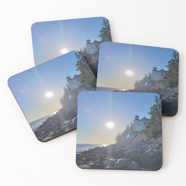 Item preview, Sunset at Bass Harbor Lighthouse, Maine designed and sold by Chalycejordan.