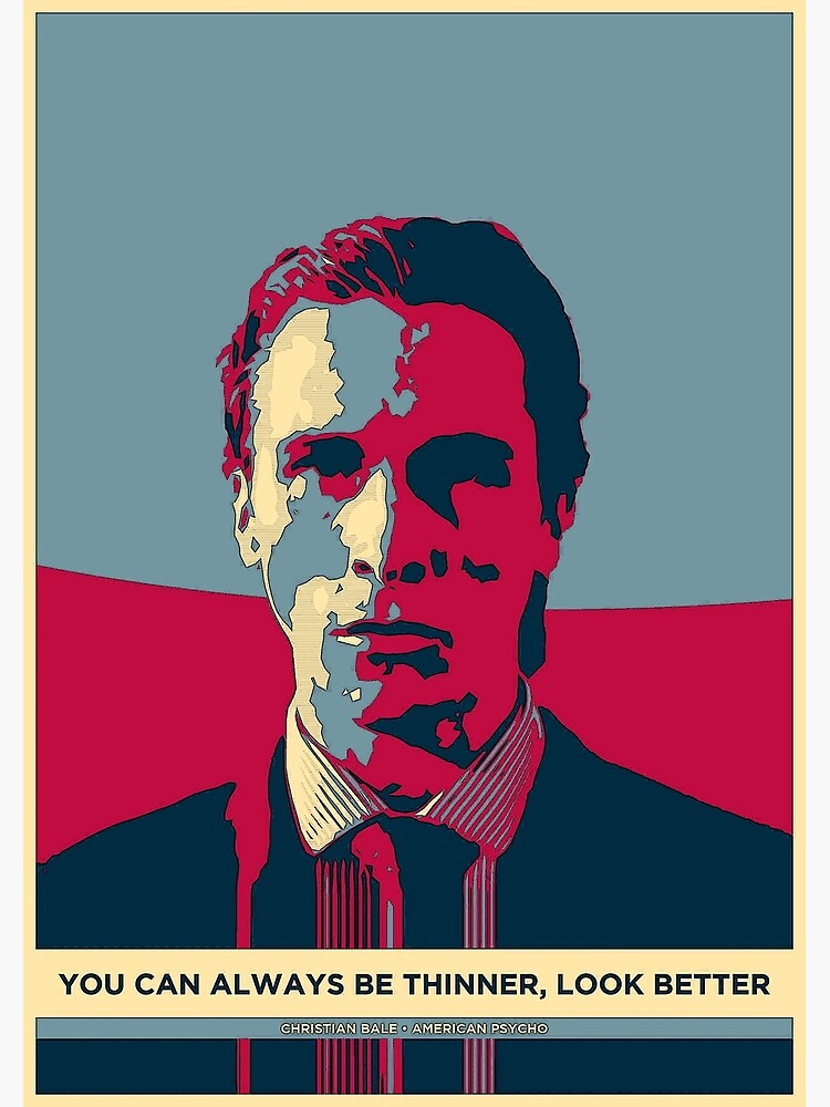 cartel de patrick bateman