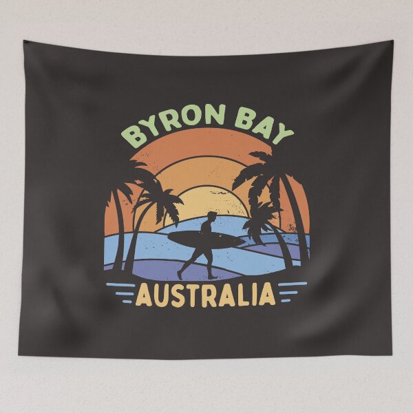 Item preview, Byron Bay Australia Vintage Surfer designed and sold by MrEddie10.