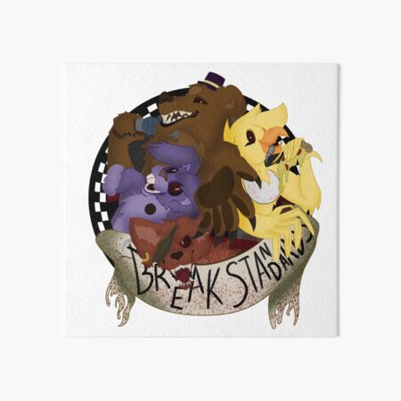 Fazbear Security -Gold Sticker for Sale by Clyde Keen