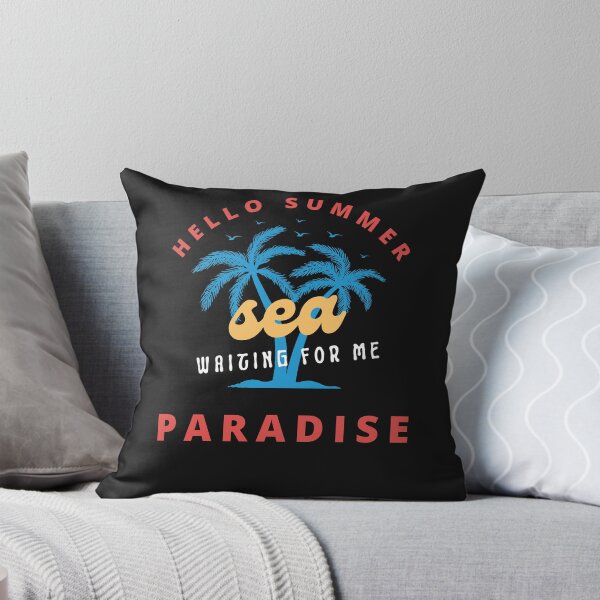 Item preview, hello summer sea waiting for me paradise funny designed and sold by klimov0101.