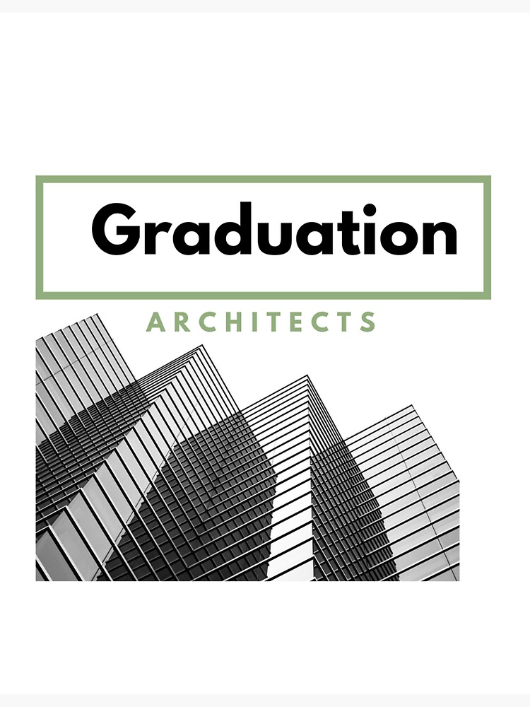 "Architect Graduation" Sticker for Sale by SoulCathy Redbubble