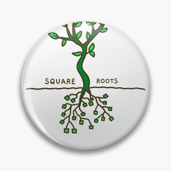 Item preview, Square Roots Math Joke Data Pun designed and sold by RMHTees.