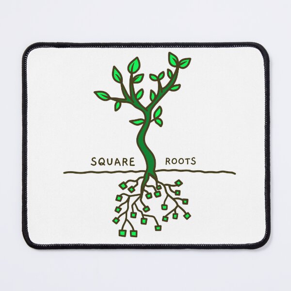Item preview, Square Roots Math Joke Data Pun designed and sold by RMHTees.