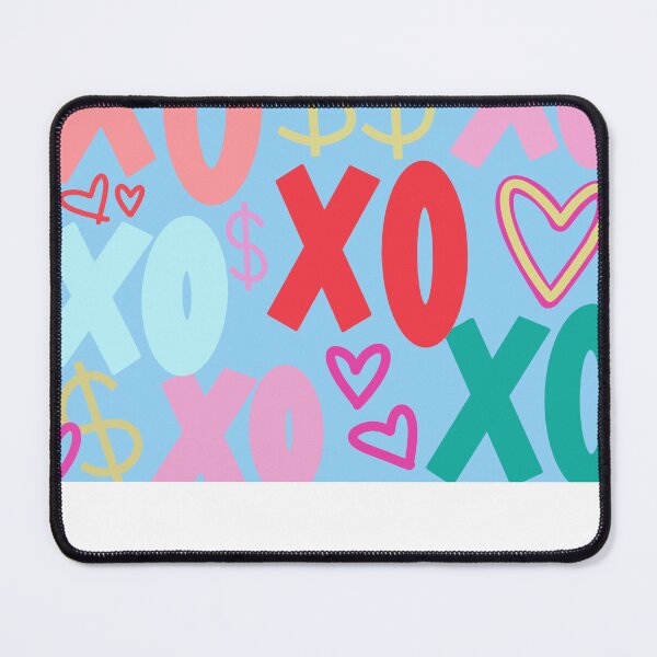 Item preview, preppy xoxo art print designed and sold by elizabethpivec.
