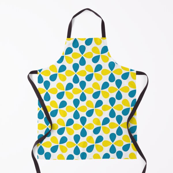 Artikelvorschau, Abstraktes geometrisches 09 (Bold Blue and Yellow Design Print) entworfen und verkauft von ToluaPrints.