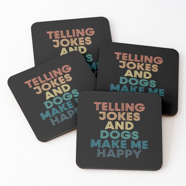 Item preview, Telling Jokes And Dogs Make Me Happy- Gift for Telling Jokes & Dogs Fans designed and sold by kindxinn.