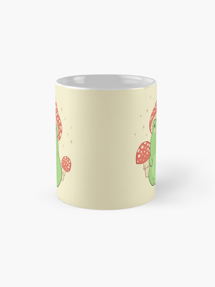 Frog Mug Tumbler,Cute Green Kawaii Frog Mushroom Tumbler,Frog