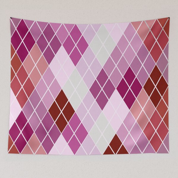 Item preview, Pride Argyle: Lesbian  designed and sold by TheCurioArtShop.