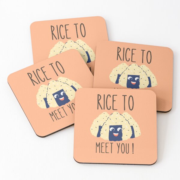 Item preview, Rice to meet you! designed and sold by Thetruemo.