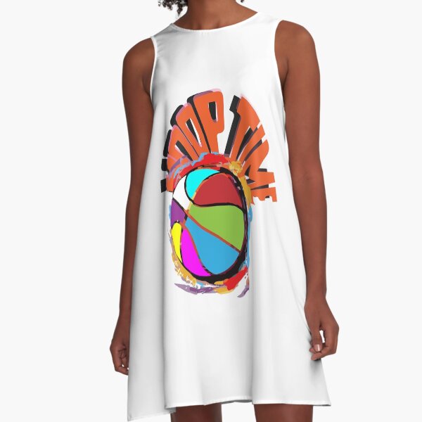 Hoop Time A-Line Dress