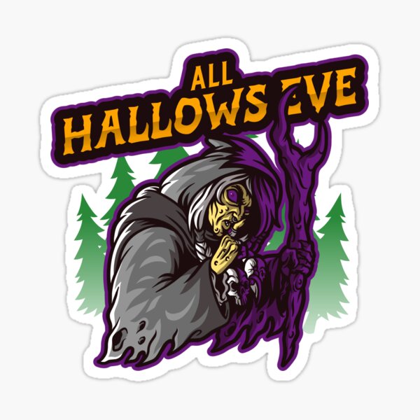 All Hallows Eve Sport Sticker