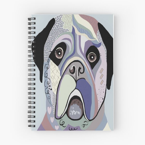 Item preview, Mastiff in Denim Colors designed and sold by EloiseArt.