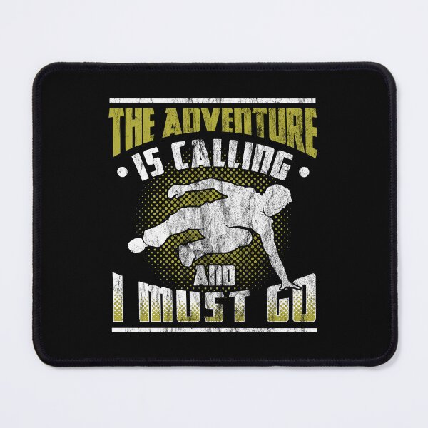 Item preview, Adventure Is Calling Parkour Freerunning Gift Idea designed and sold by haselshirt.