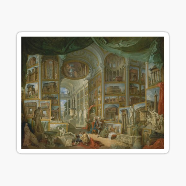 Item preview, Antigua Roma | Giovanni Paolo Panini | 1757 Impresión clásica de Roma designed and sold by CJET.
