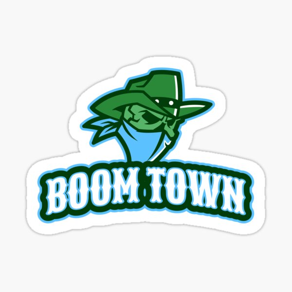 Boom Town Sport Sticker