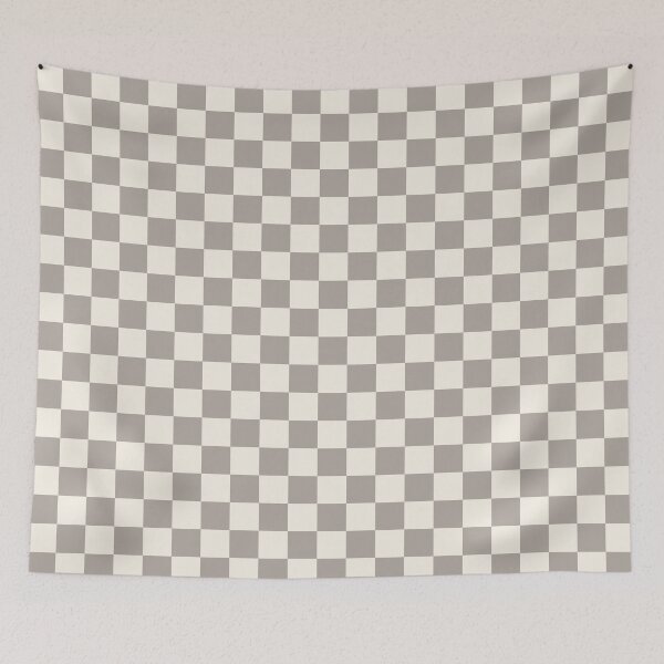 Item preview, Taupe and Cream Checkers designed and sold by Brittany Lane Allen.