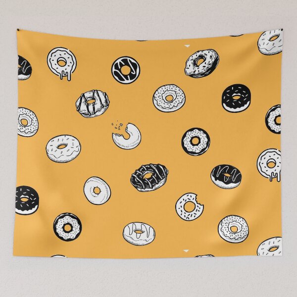 Item preview, Black and white donuts 1 Pattern designed and sold by MCS-Desings.