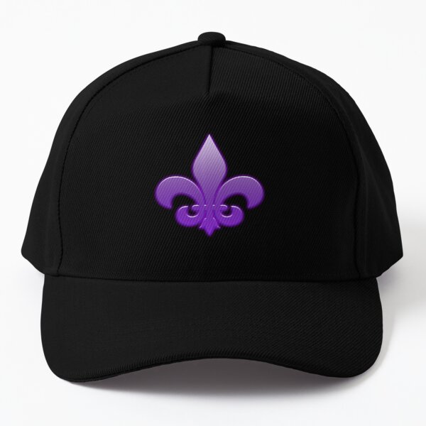 purple saints hat