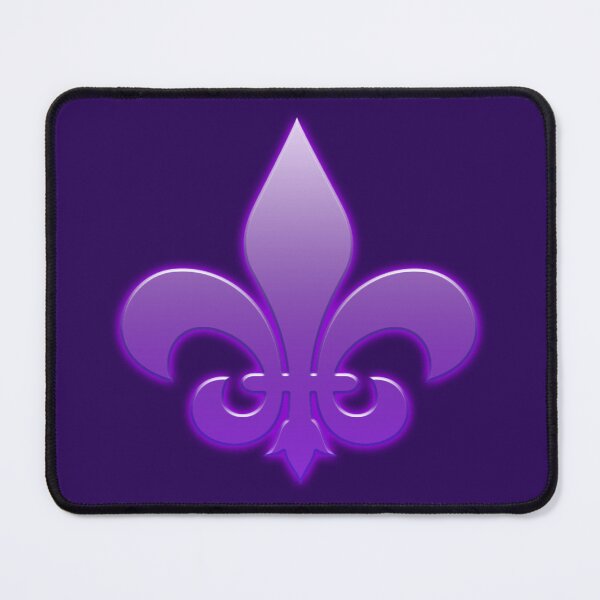 Item preview, Purple Fleur De Lis designed and sold by Lil-.