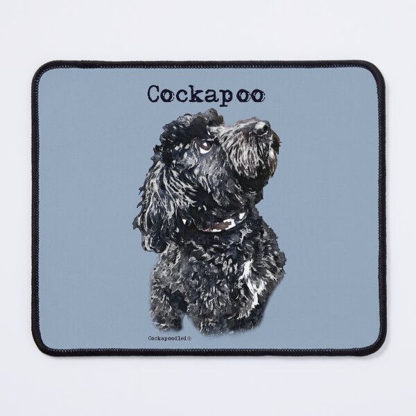 Item preview, Black Cockapoo Dog designed and sold by Happy Dog Doodles.