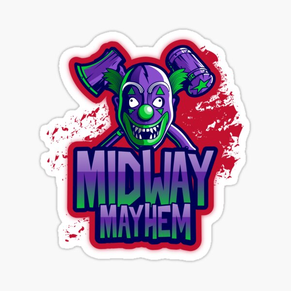 Midway Mayhem Sport Sticker