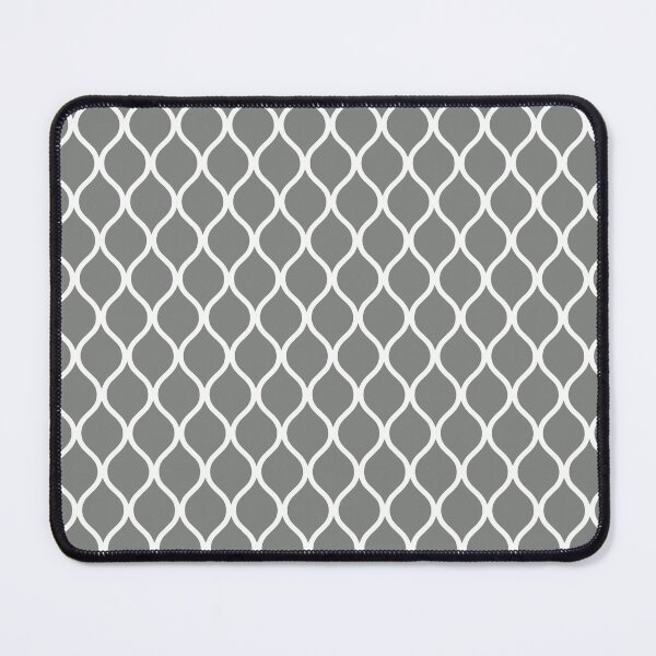 Item preview, Grey Ogee Geometric Pattern designed and sold by Koi-Art.