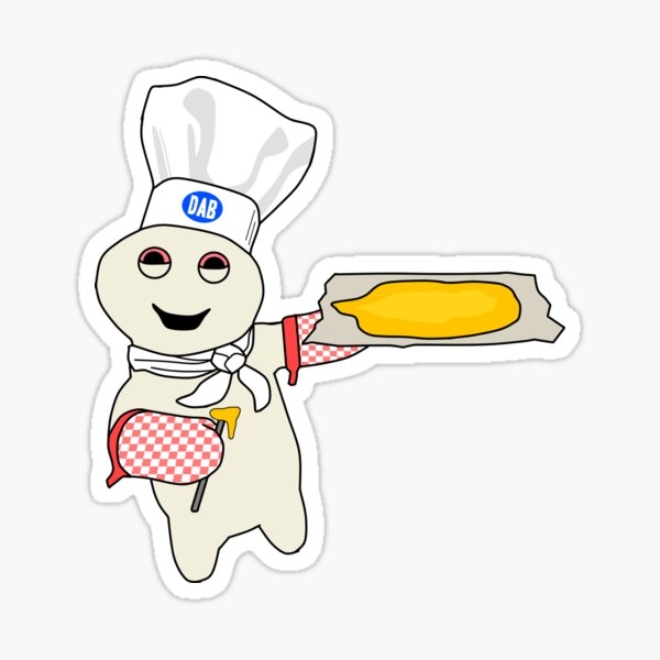 Dabs Stickers Redbubble - roblox dab stickers redbubble
