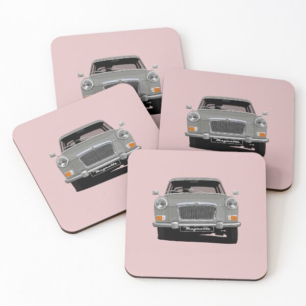 Item preview, MG Magnette - cornering - Dove gray designed and sold by knappidesign.