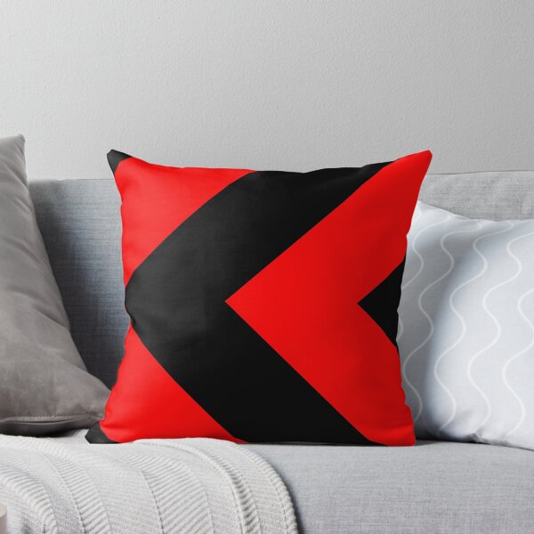 Item preview, Zig Zag Black and Red L Pattern, Home Decor designed and sold by Ivan333Croatia.