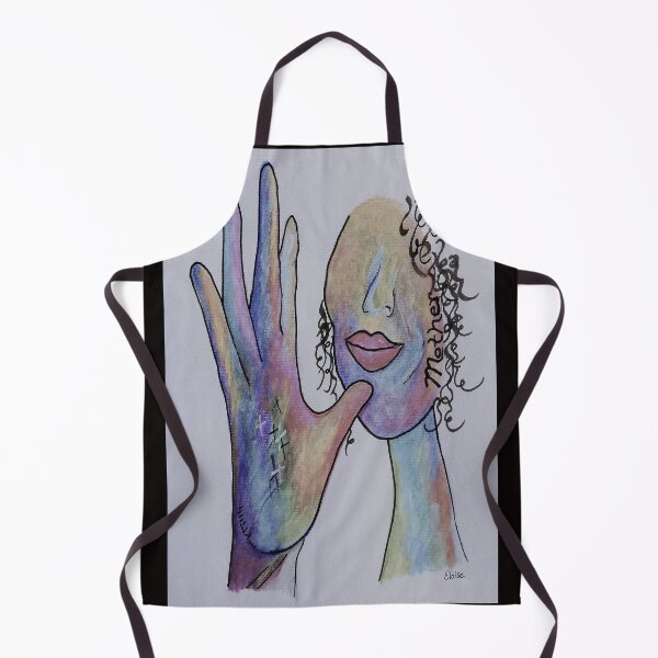 Item preview, ASL Mother in Denim Colors designed and sold by EloiseArt.