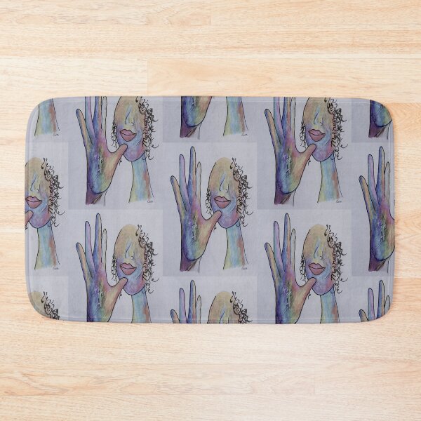 Item preview, ASL Mother in Denim Colors designed and sold by EloiseArt.