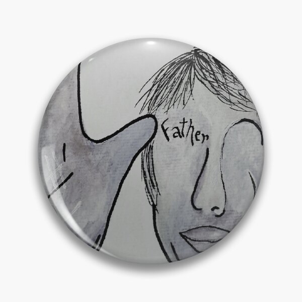 Item preview, ASL Father in Denim Colors designed and sold by EloiseArt.