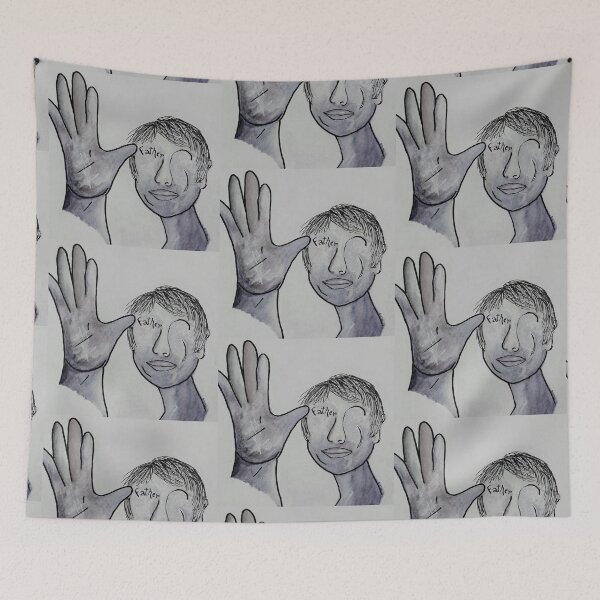 Item preview, ASL Father in Denim Colors designed and sold by EloiseArt.